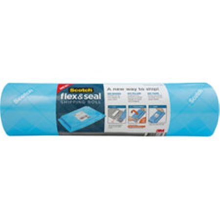 3M 15 in. x 10 ft. Scotch Flex & Seal Shipping Roll; Blue MMMFS1510